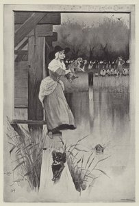 The Morning Dip by Cecil Charles Windsor Aldin